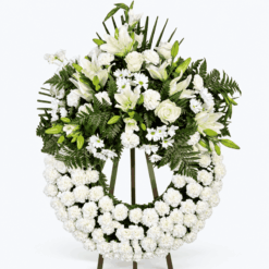 Corona funeraria Paz Eterna